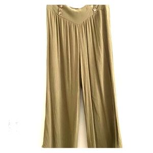 Green high waisted pants size L